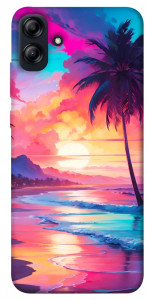 Чехол Закатный пляж для Galaxy A04e