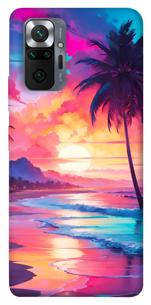 Чохол Закатный пляж для Xiaomi Redmi Note 10 Pro Max