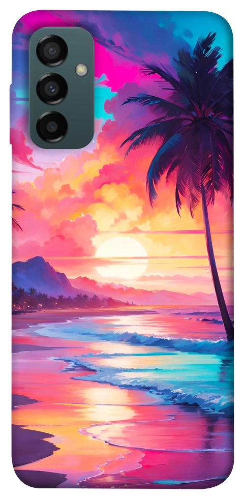 Чохол Закатный пляж для Galaxy M14 5G