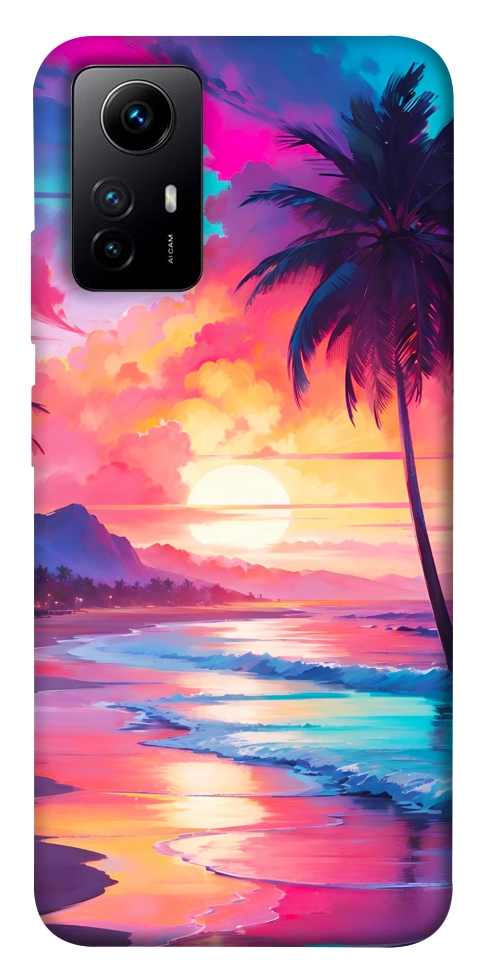 Чохол Закатный пляж для Xiaomi Redmi Note 12S
