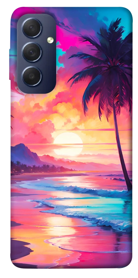 Чохол Закатный пляж для Galaxy M54 5G