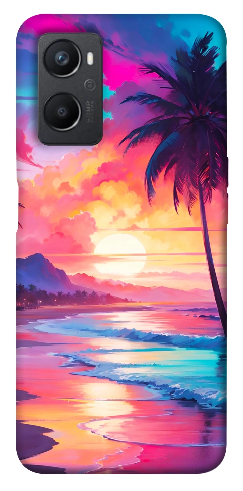 Чохол Закатный пляж для Oppo A36