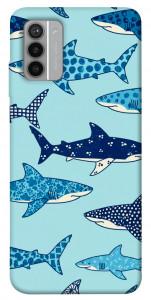 Чехол Shark pattern для Nokia G42