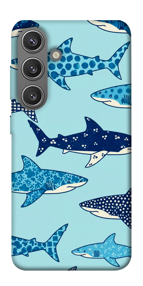 Чохол Shark pattern для Galaxy S24