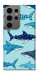Чехол Shark pattern для Galaxy S24 Ultra