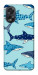 Чехол Shark pattern для Oppo A38