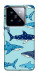 Чехол Shark pattern для Xiaomi 14 Pro