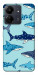 Чохол Shark pattern для Xiaomi Poco C65