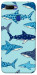 Чохол Shark pattern для Oppo A7