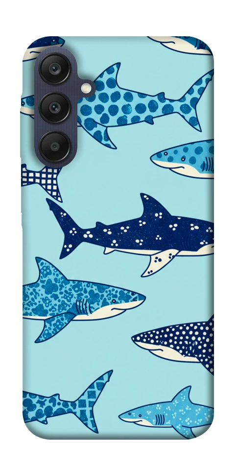 Чехол Shark pattern для Galaxy A25 5G
