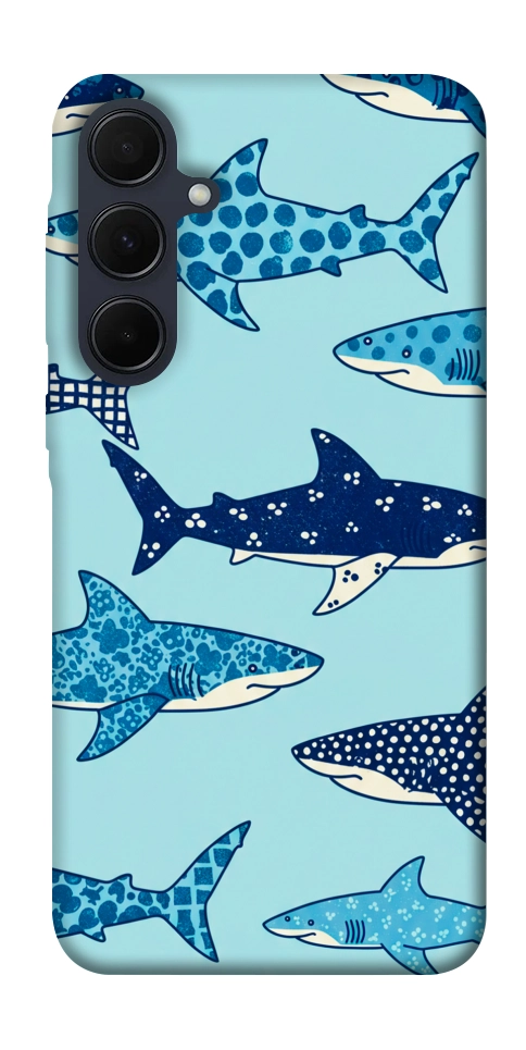 Чохол Shark pattern для Galaxy A35