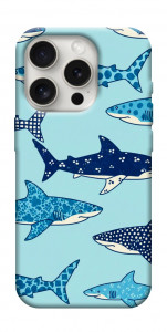 Чехол Shark pattern для iPhone 16 Pro Max