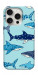 Чехол Shark pattern для iPhone 16 Pro Max
