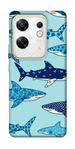 Чохол Shark pattern для Infinix Zero 30 4G