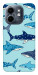 Чехол Shark pattern для Infinix Smart 9 4G