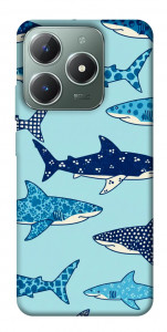 Чохол Shark pattern для Realme C61