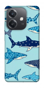 Чохол Shark pattern для Oppo А3х 4G