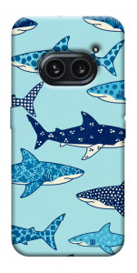 Чехол Shark pattern для Nothing Phone (2a)
