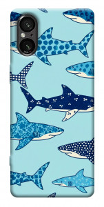 Чохол Shark pattern для Sony Xperia 5 V