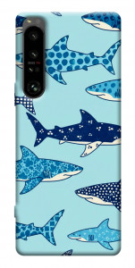 Чехол Shark pattern для Sony Xperia 1 IV