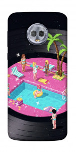 Чехол Pool party для Motorola Moto G6 Plus