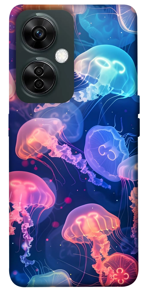 Чохол Neon jellyfishes для OnePlus Nord CE 3 Lite