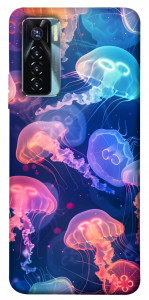 Чехол Neon jellyfishes для TECNO Camon 17 Pro