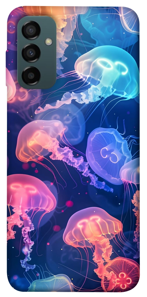 Чохол Neon jellyfishes для Galaxy M34 5G