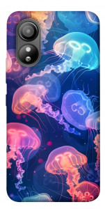 Чохол Neon jellyfishes для ZTE Blade L220