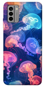 Чехол Neon jellyfishes для Nokia G22