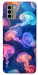 Чехол Neon jellyfishes для Nokia G22
