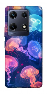 Чехол Neon jellyfishes для Infinix Note 30 Pro NFC