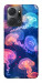 Чохол Neon jellyfishes для Huawei Honor X7a