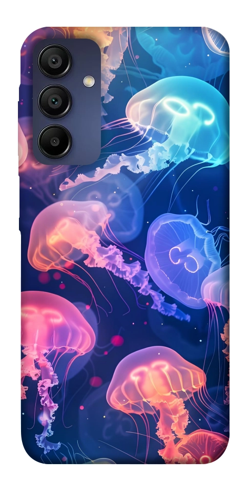 Чохол Neon jellyfishes для Galaxy A15