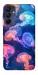 Чохол Neon jellyfishes для Galaxy A15