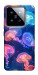 Чехол Neon jellyfishes для Xiaomi 14 Pro