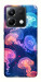 Чохол Neon jellyfishes для Xiaomi Poco X6