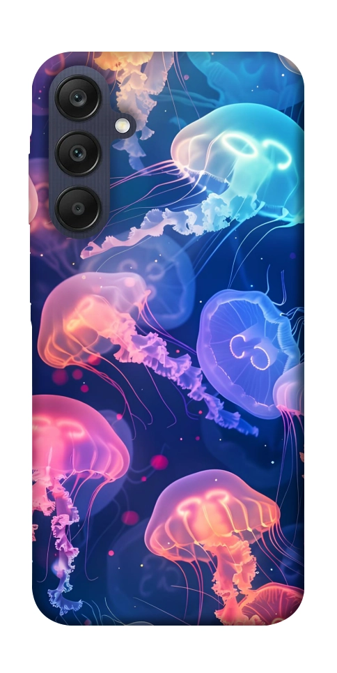 Чохол Neon jellyfishes для Galaxy A25 5G