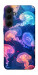 Чохол Neon jellyfishes для Galaxy A55