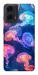 Чохол Neon jellyfishes для Motorola Moto G04
