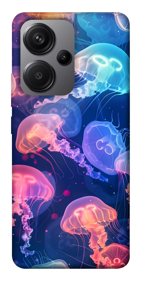 Чохол Neon jellyfishes для Xiaomi Redmi Note 13 Pro+