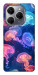 Чохол Neon jellyfishes для TECNO Spark 20 Pro