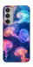 Чехол Neon jellyfishes для Galaxy M35 5G