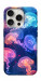 Чохол Neon jellyfishes для iPhone 16 Pro