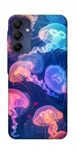 Чехол Neon jellyfishes для Samsung Galaxy A16 5G