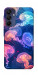 Чехол Neon jellyfishes для Galaxy A16 5G