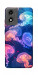 Чохол Neon jellyfishes для Motorola Moto E14