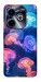 Чохол Neon jellyfishes для TECNO Spark Go 2024