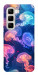 Чохол Neon jellyfishes для Infinix Hot 50 4G