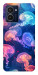 Чохол Neon jellyfishes для HMD Pulse Pro